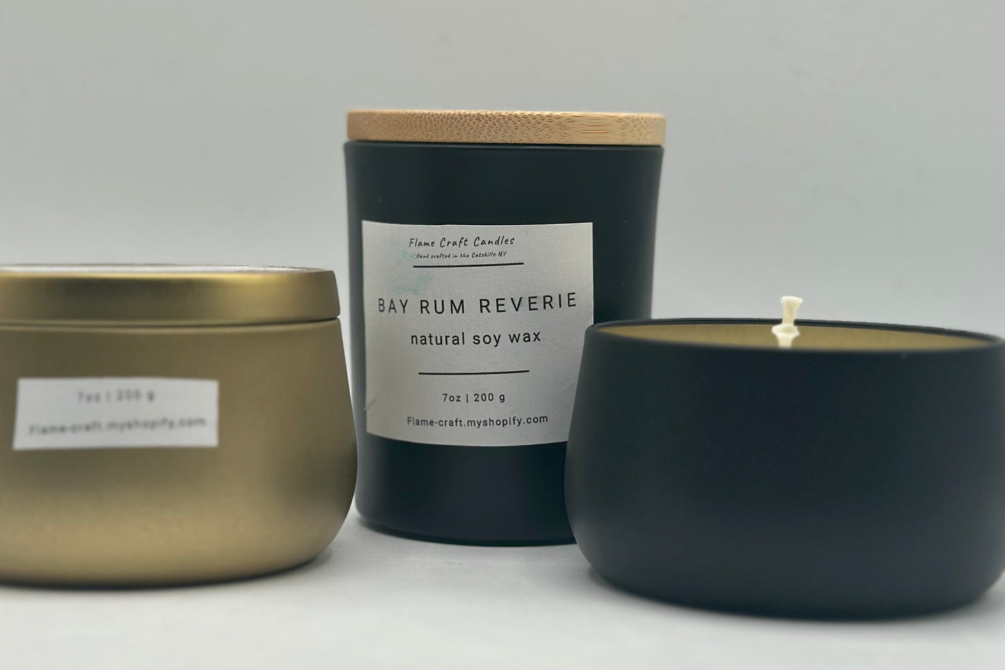 Bay Rum Reverie|Scented Soy Wax| Four Options