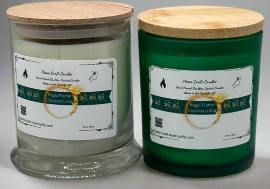 Regal Flame |Lime/Coconut| 10 oz Two Options