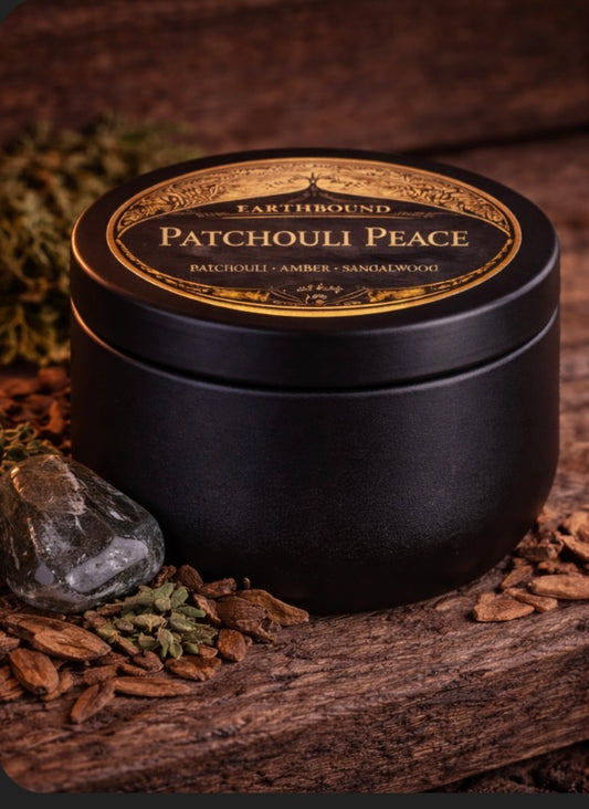 Patchouli Peace| Soy Wax Candle | 4 Options