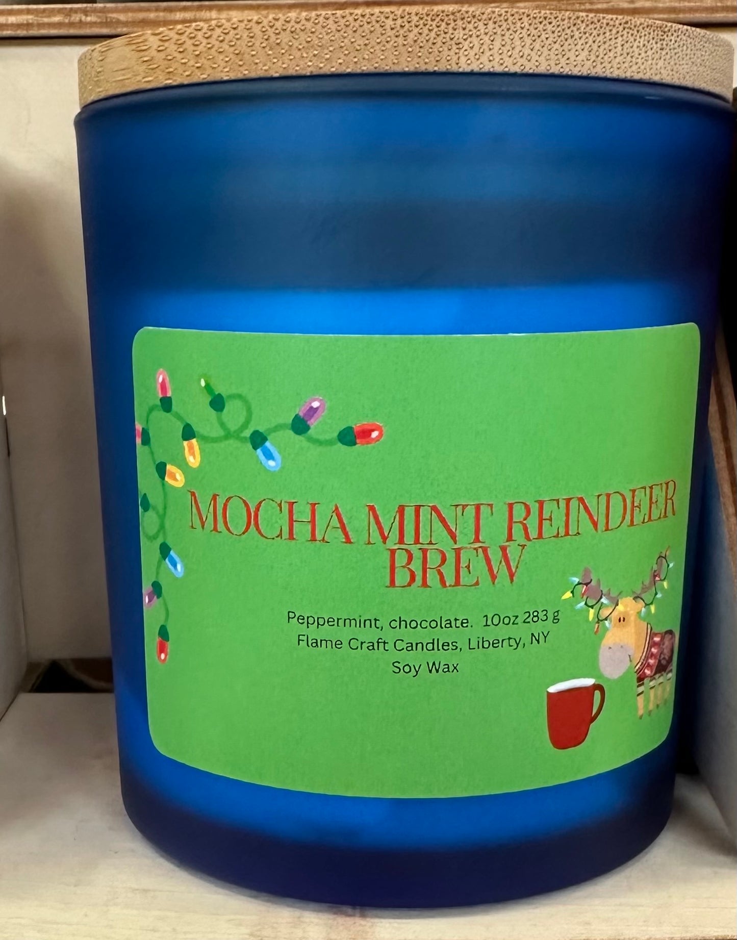 Mocha Mint Reindeer Brew|Peppermint Mocha|10 oz