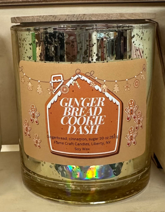 Gingerbread Cookie Dash| Fresh baked gingerbread| 10 oz.