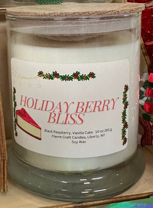 Holiday Berry Bliss|Black Raspberry Vanilla|10 oz