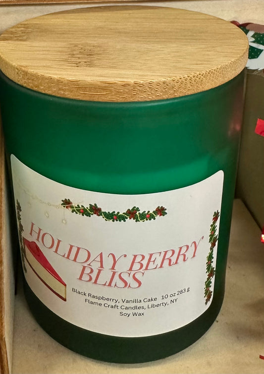 Holiday Berry Bliss|Black Raspberry Vanilla|10 oz