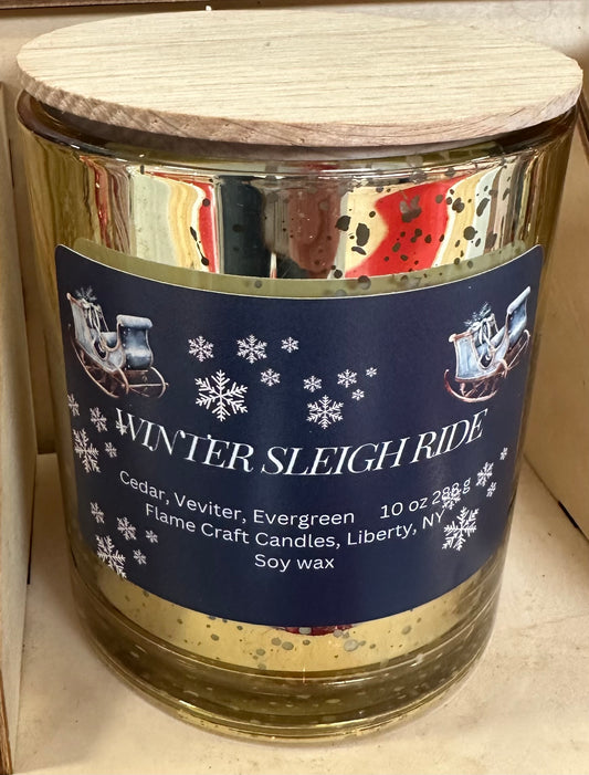 Winter Sleigh Ride | Evergreen Vetiver Cedar|10 oz