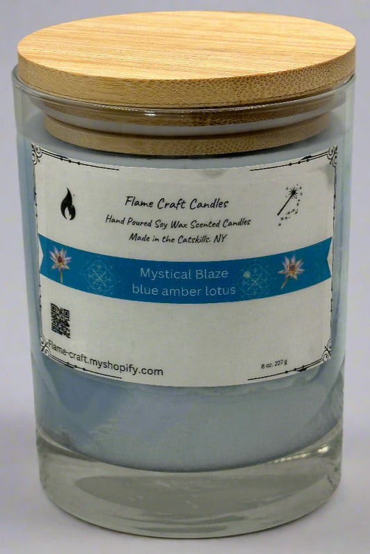 Mystical Blaze |  Blue Lotus Amber | Two Options
