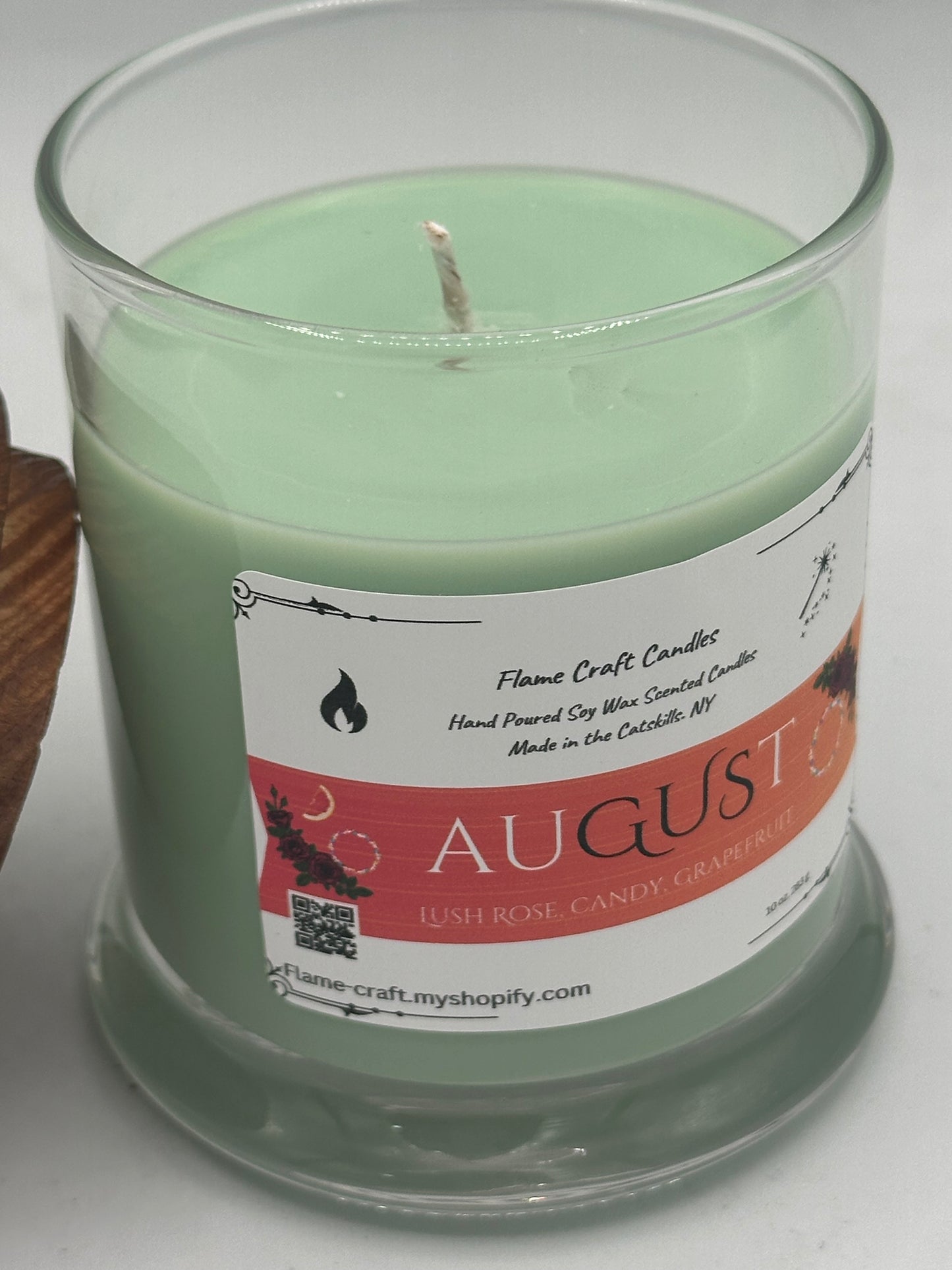 August 10 oz scented soy wax