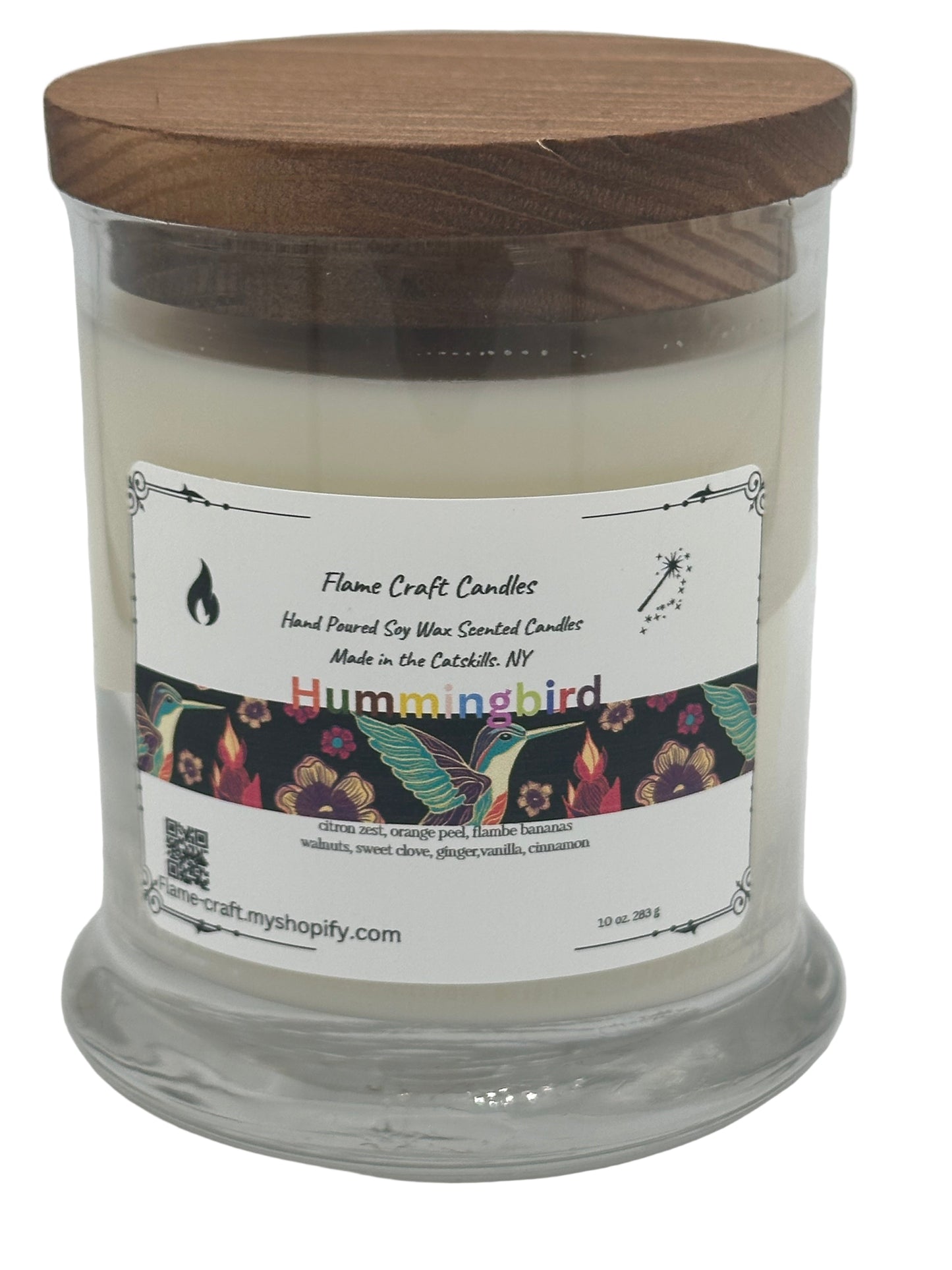 Hummingbird 10 oz scented soy wax