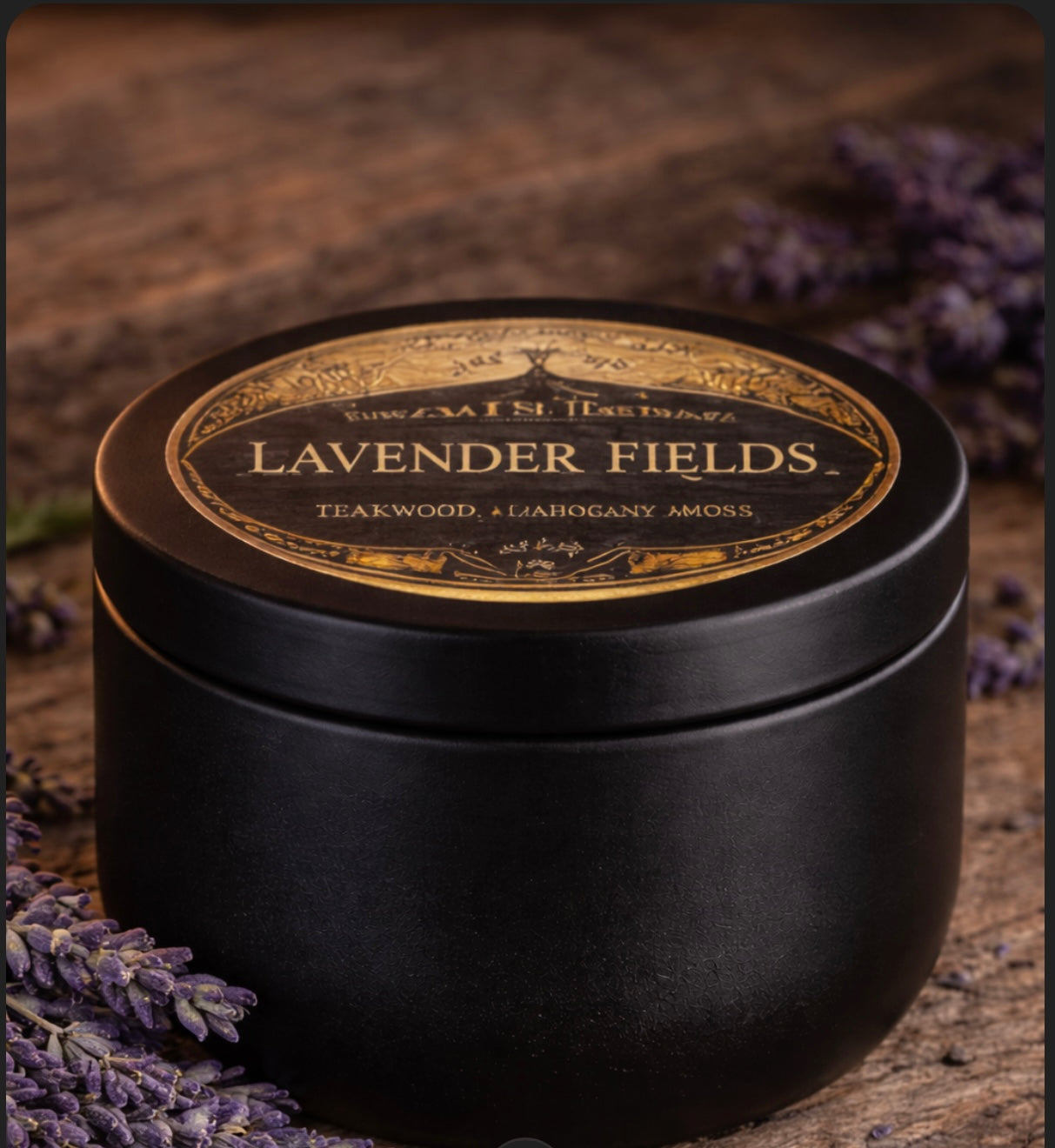 Lavender Fields| Relaxing and Calming Soy Wax Wellness Candle