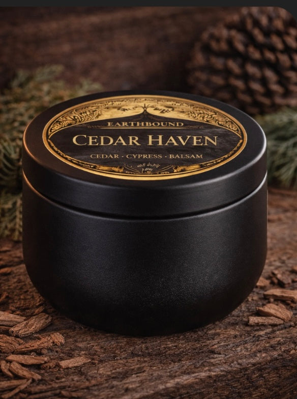 Cedar Haven | Grounding Cedar Scented Soy Wax
