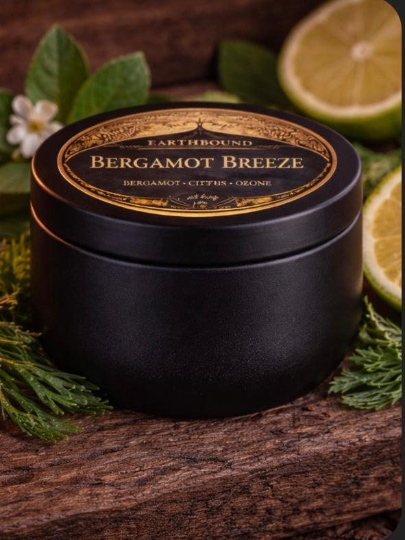 Bergamot Breeze| Press and relaxing scented Soy Wax Candle