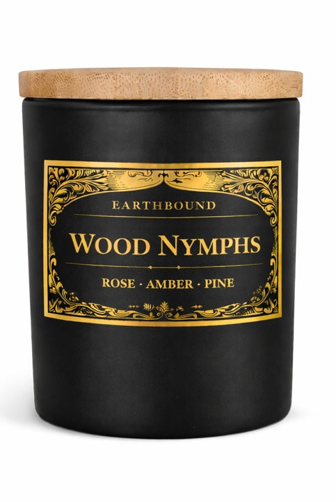 Wood Nymphs | Sea Salt and Sage Relaxing Soy Wax Candle