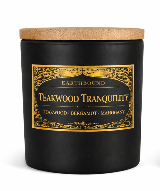 Teakwood Tranquility|Scented Soy Wax for calm and relaxation