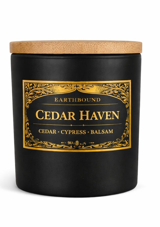 Cedar Haven | Grounding Cedar Scented Soy Wax