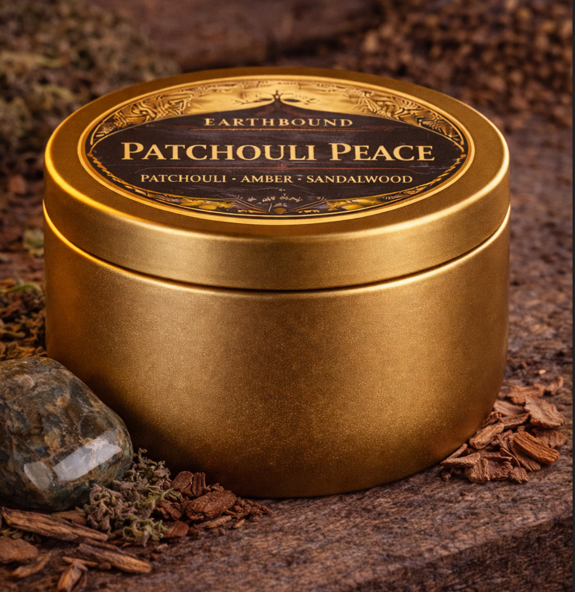 Patchouli Peace| Soy Wax Candle | 4 Options