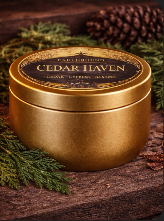 Cedar Haven | Grounding Cedar Scented Soy Wax