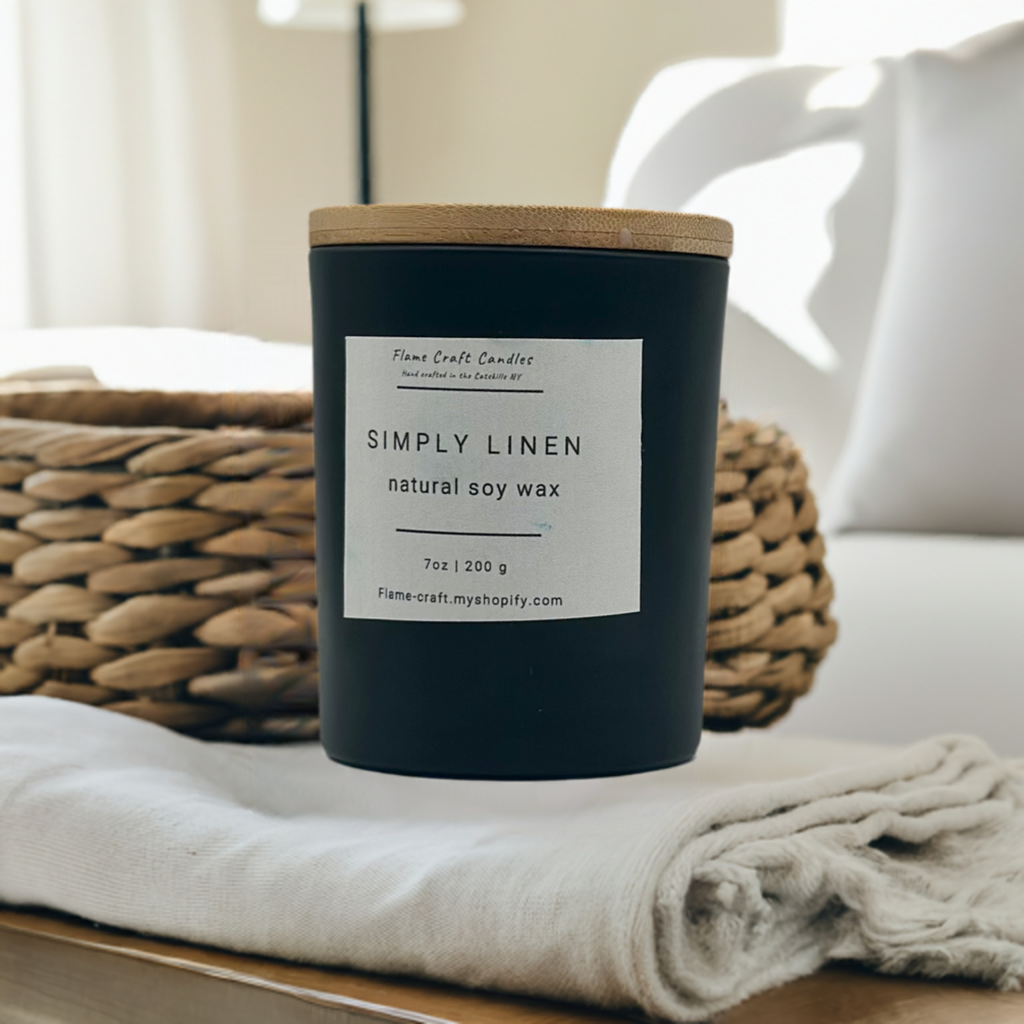 Simply Linen|Soy Wax Candle|Four Options
