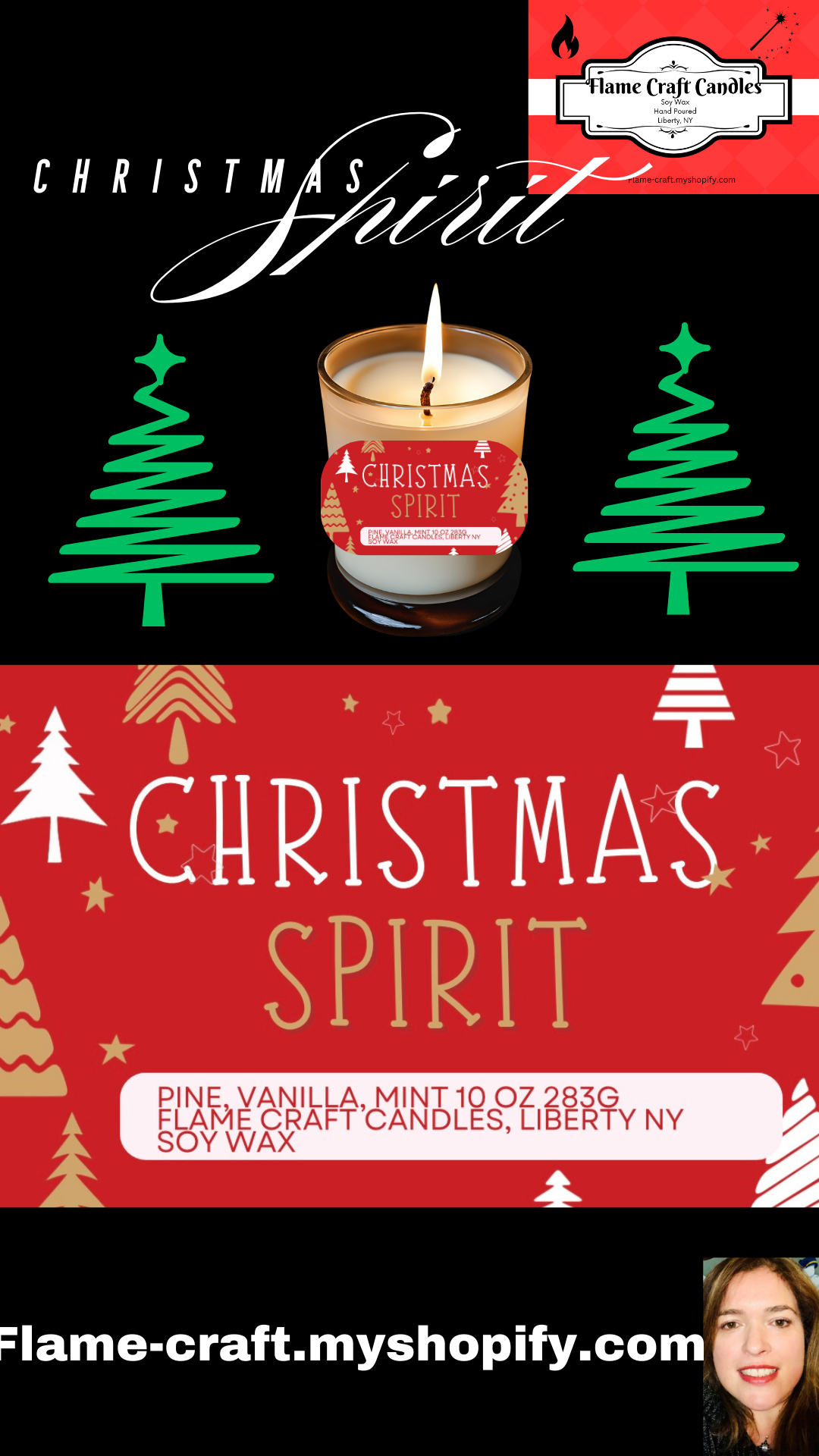 Christmas Spirit| Spruce|10 oz| Sold Out!